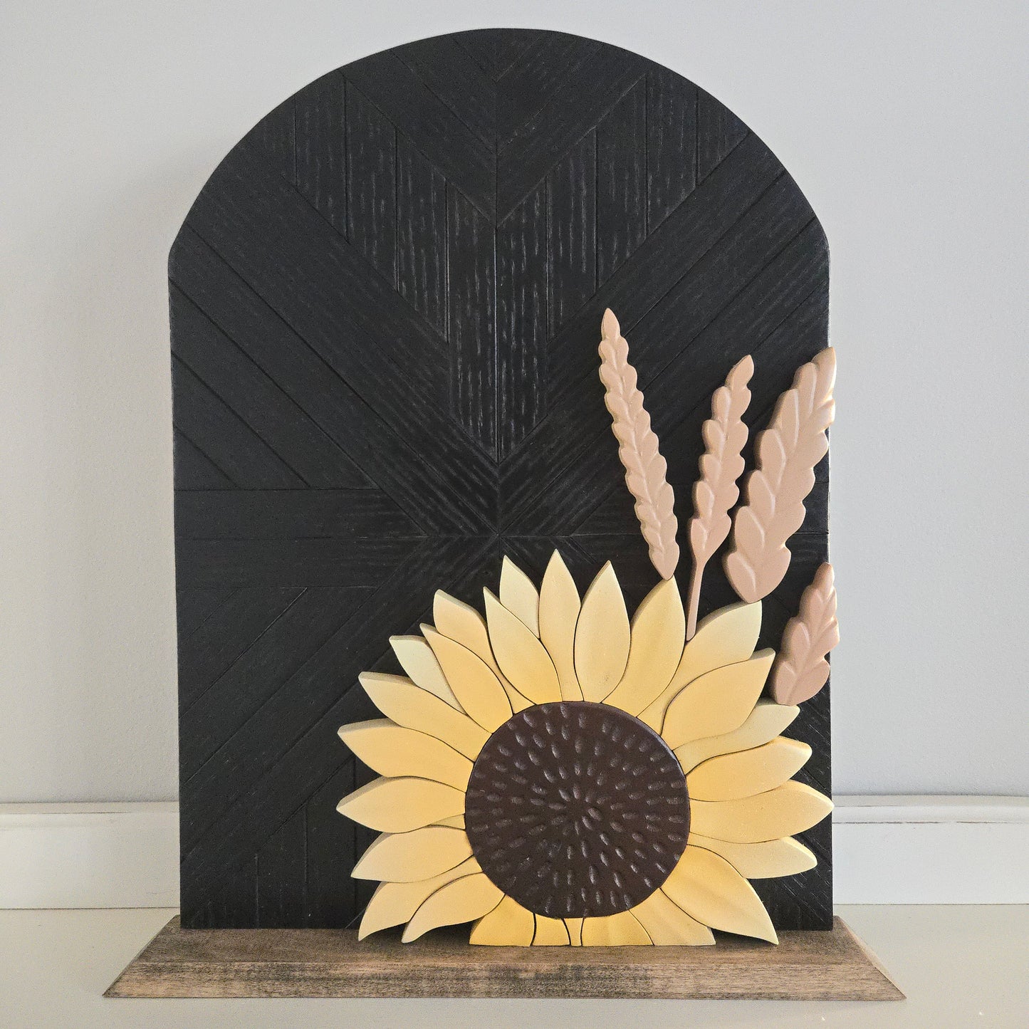Sunflower with wheat