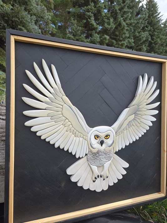 Snowy owl